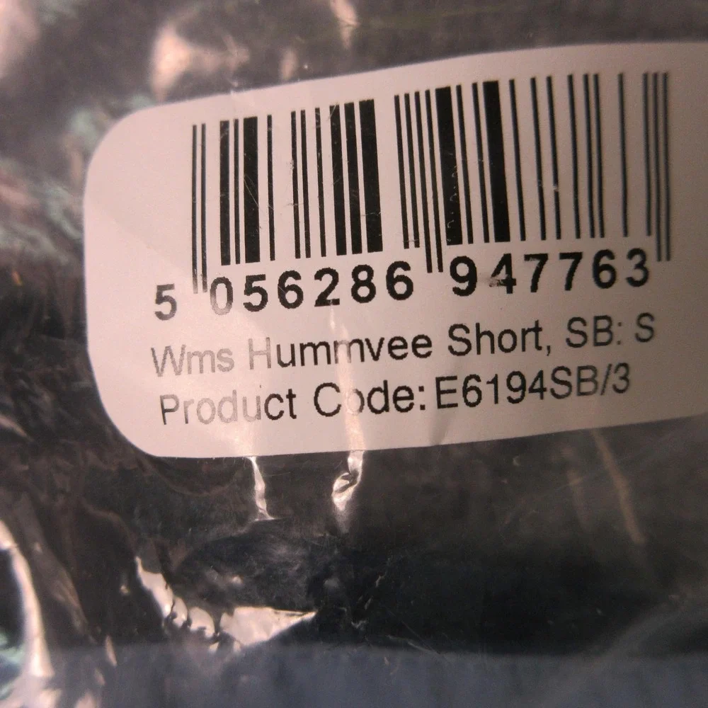 Endura Hummvee Cycling Cargo Shorts Womens Small Blue Padded 10 Inseam Chamois‎